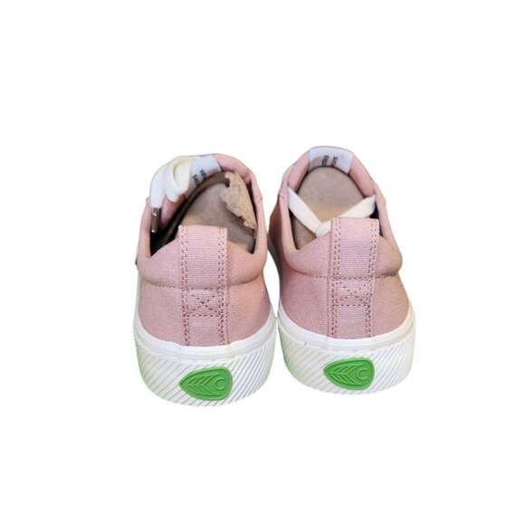 Cariuma Women's 8, Men's 6.5 OCA Low Rose Canvas Sneaker Memory Foam Insole - Picture 4 of 8